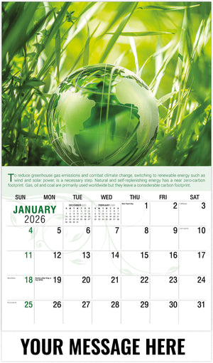 Go Green - 2026 Promotional Calendar