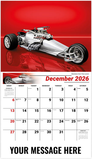 Motorcycle Mania - 2026 Promotional Calendar