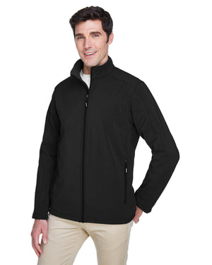 Core365 Men's Tall Cruise Two-Layer Fleece Bonded Soft Shell Jacket