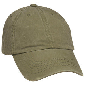 Washed Cap - Olive