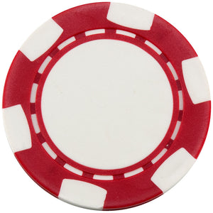 Ball Marker Dome - Casino Chips - KL_0632 - Red