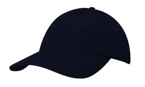 6 Panel 100% Recycled Eco Cap - Custom Embroidered - HP_4050 - Navy