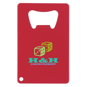 Credit Card Shaped Bottle Opener