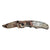 Camouflage Hunting Knife - open