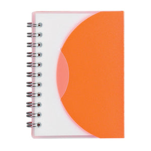 Mini Spiral Notebook - Frost Orange