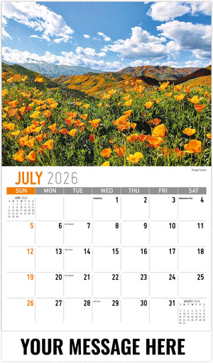 Scenes of California - 2026 Promotional Calendar