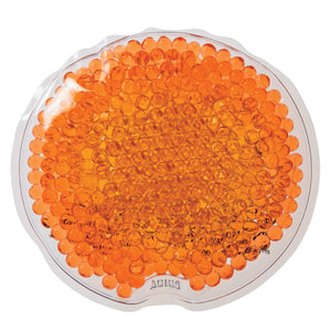 Small Round Gel Beads Hot/Cold Pack - Orange