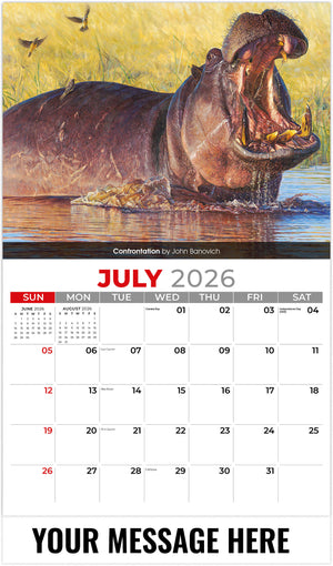 Wildlife Portraits - 2026 Promotional Calendar