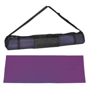 Yoga Mat and Carrying Case - Purple