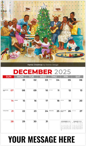 Celebration of African American Art - 2026 Promotional Calendar