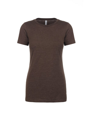 Ladies' CVC T-Shirt - Espresso