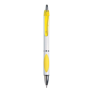 Sassy Pen - White With Yellow