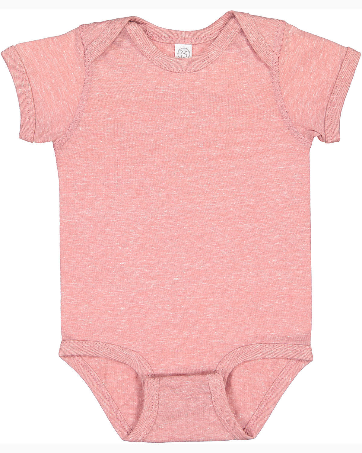 Rabbit Skins Infant Harborside Melange Jersey Bodysuit