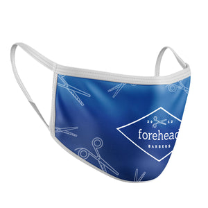 4 Ply Sublimated Polyester Face Mask - CM1084