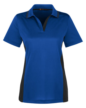 Harriton Ladies' Flash Snag Protection Plus IL Colorblock Polo