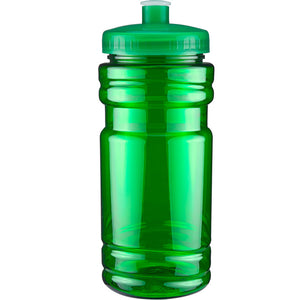 Surf Bottle with Push Pull Lid - CM0404 - Translucent Green