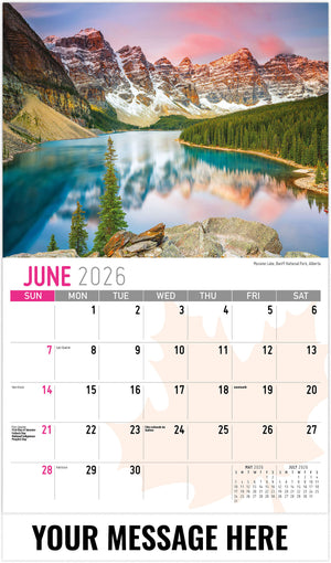 Scenes of Canada - 2026 Promotional Calendar