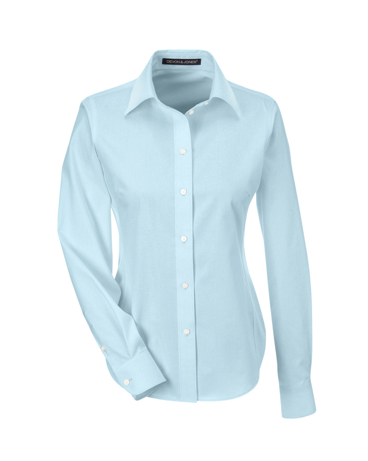 Devon & Jones Ladies' Crown Collection® Solid Oxford Woven Shirt