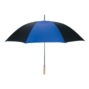 60" Arc Golf Umbrella - Royal Blue With Black