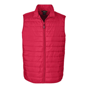 Core365 Packable Puffer Vest - Men - CE702 - Classic Red