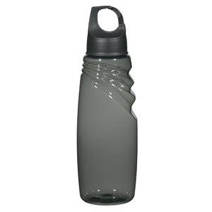 24 Oz. Crest Carabiner Sports Bottle - Charcoal