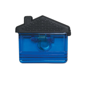 House Shape Clip - Translucent Blue