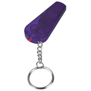 Whistle Light/Key Chain - Purple