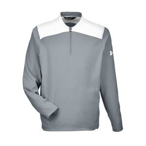 Men's Corporate Triumph Cage Quarter-Zip Pullover - Stl/ Wht/ Wh _035