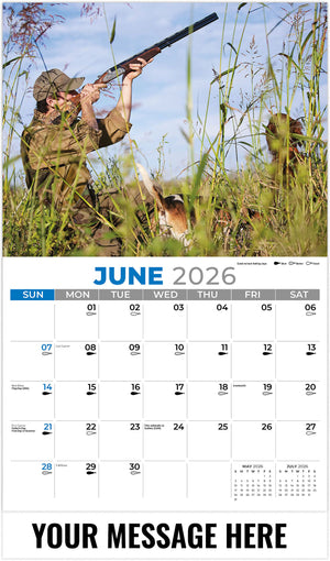 Fishing and Hunting - 2026 Promotional Calendar