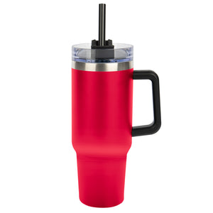 40 Oz. Intrepid Stainless Steel Tumbler - Red