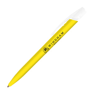 BIC® Media Clic™ Pen - Yellow With White