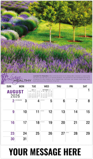 Living Healthy - 2026 Promotional Calendar