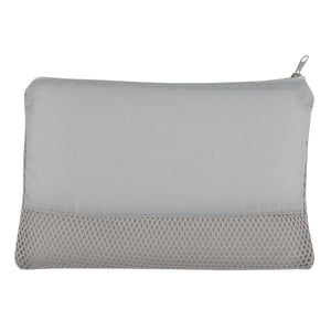 Mesh Vanity Bag - Gray