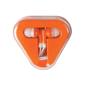 Mini Earbuds - Orange With Orange