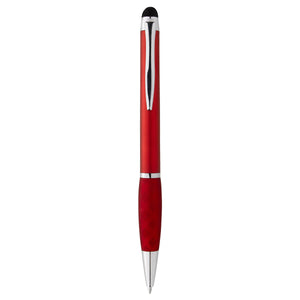 Crisscross Grip Stylus Pen - Red