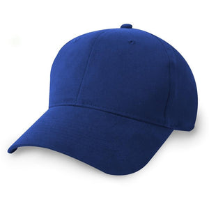 Constructed Mid Weight Brushed Cotton Twill Cap - Royal