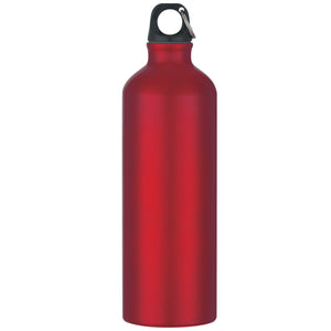 25 Oz. Aluminum Bike Bottle - Metallic Red