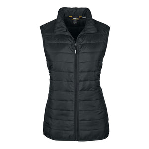 Core365 Packable Puffer Vest - Women ACCE702W (Black)