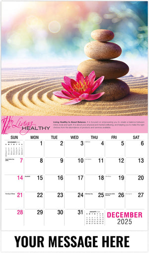 Living Healthy - 2026 Promotional Calendar