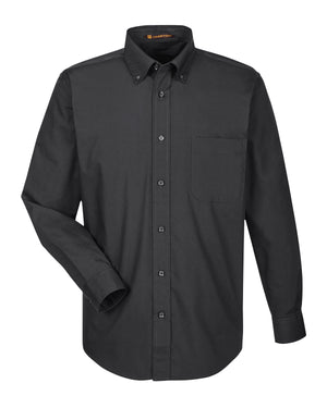 Harriton Men's Essential Poplin