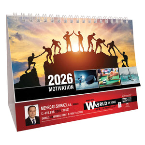 Motivation 2026 Promotional Desk Calendar