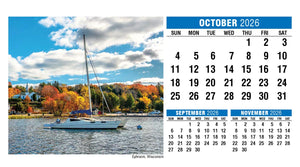 Scenes of America 2026 Promotional Desk Calendar