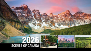 Scenes of Canada 2026 Promotional Desk Calendar