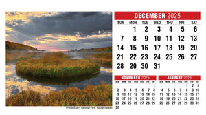 Scenes of Canada 2026 Promotional Desk Calendar