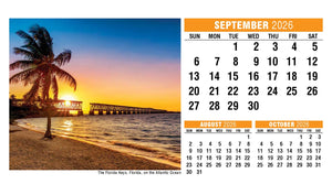 Sun, Sand & Surf 2026 Promotional Desk Calendar