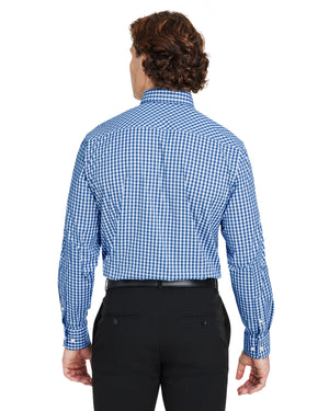 Devon & Jones CrownLux Performance® Men's Gingham Shirt