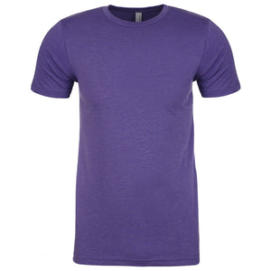 Next Level Unisex CVC Crewneck T-Shirt - Purple Rush