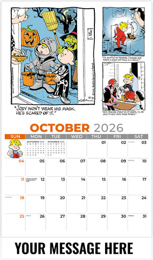 Dennis The Menace - 2026 Promotional Calendar