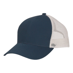 Mesh Back Price Buster Cap - Navy Blue With Khaki