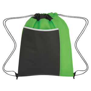 Non-Woven Pocket Sports Pack - Lime